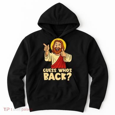 Easter Guess Whos Back Jesus Funny Religious Women Hoodie