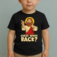 Easter Guess Whos Back Jesus Funny Religious Women Toddler T-Shirt thumb 2