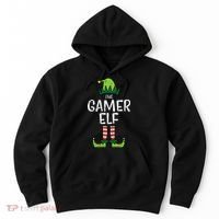 Elf Gamer Xmas Holiday Fun Hoodie thumb 0