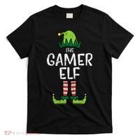 Elf Gamer Xmas Holiday Fun T-Shirt thumb 0