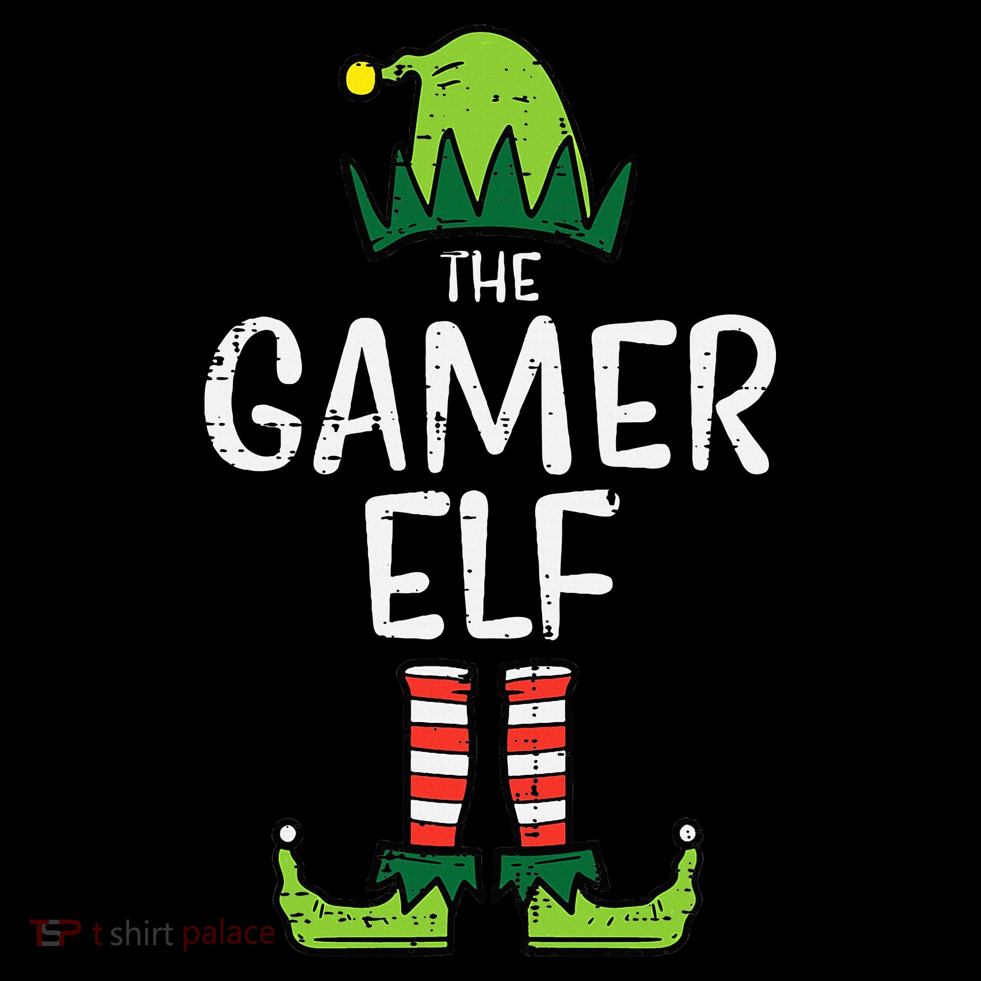 Elf Gamer Xmas Holiday Fun Women's Hoodie