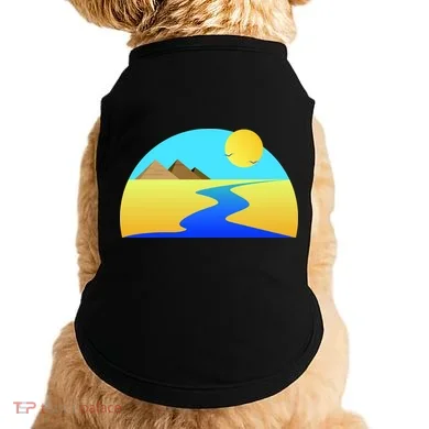 Egypt Nile River Sunset Doggie Tank