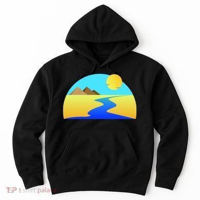 Egypt Nile River Sunset Hoodie