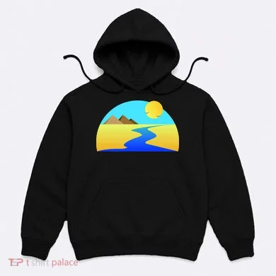Egypt Nile River Sunset Hoodie