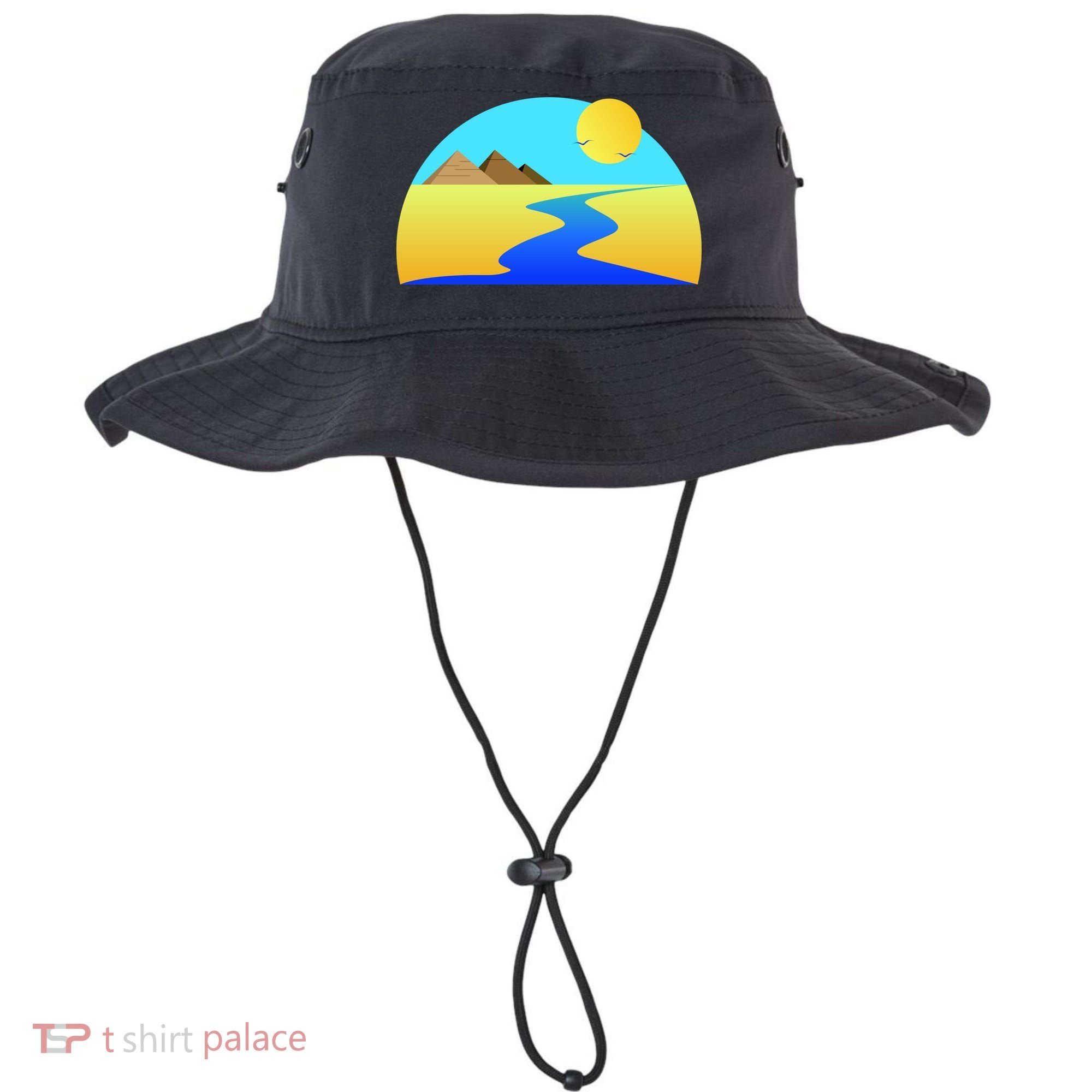 Egypt Nile River Sunset Bucket Hat