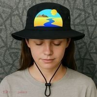 Egypt Nile River Sunset Bucket Hat thumb 3