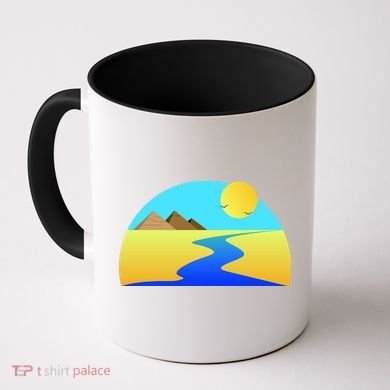Egypt Nile River Sunset Coffee Mug