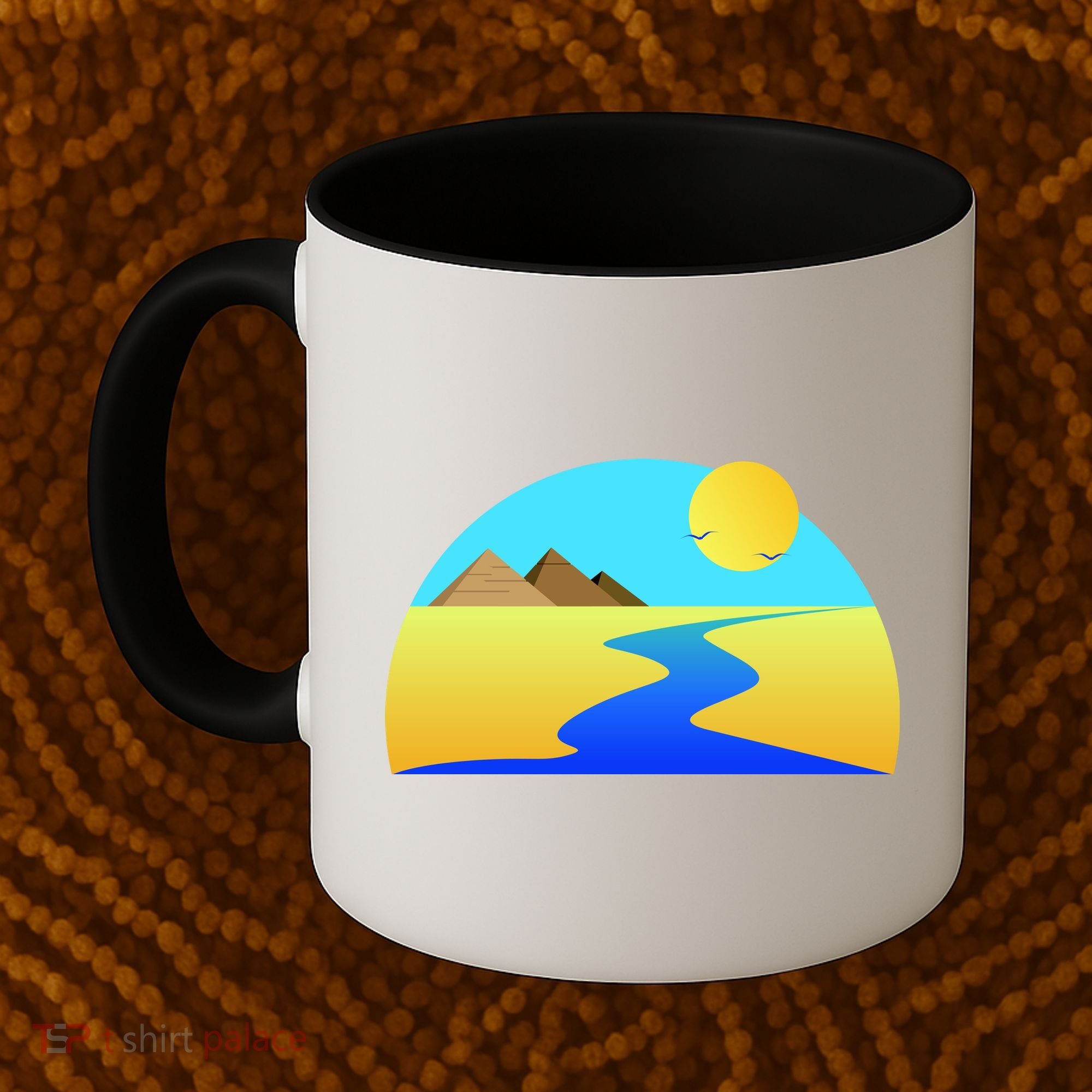 Egypt Nile River Sunset Coffee Mug