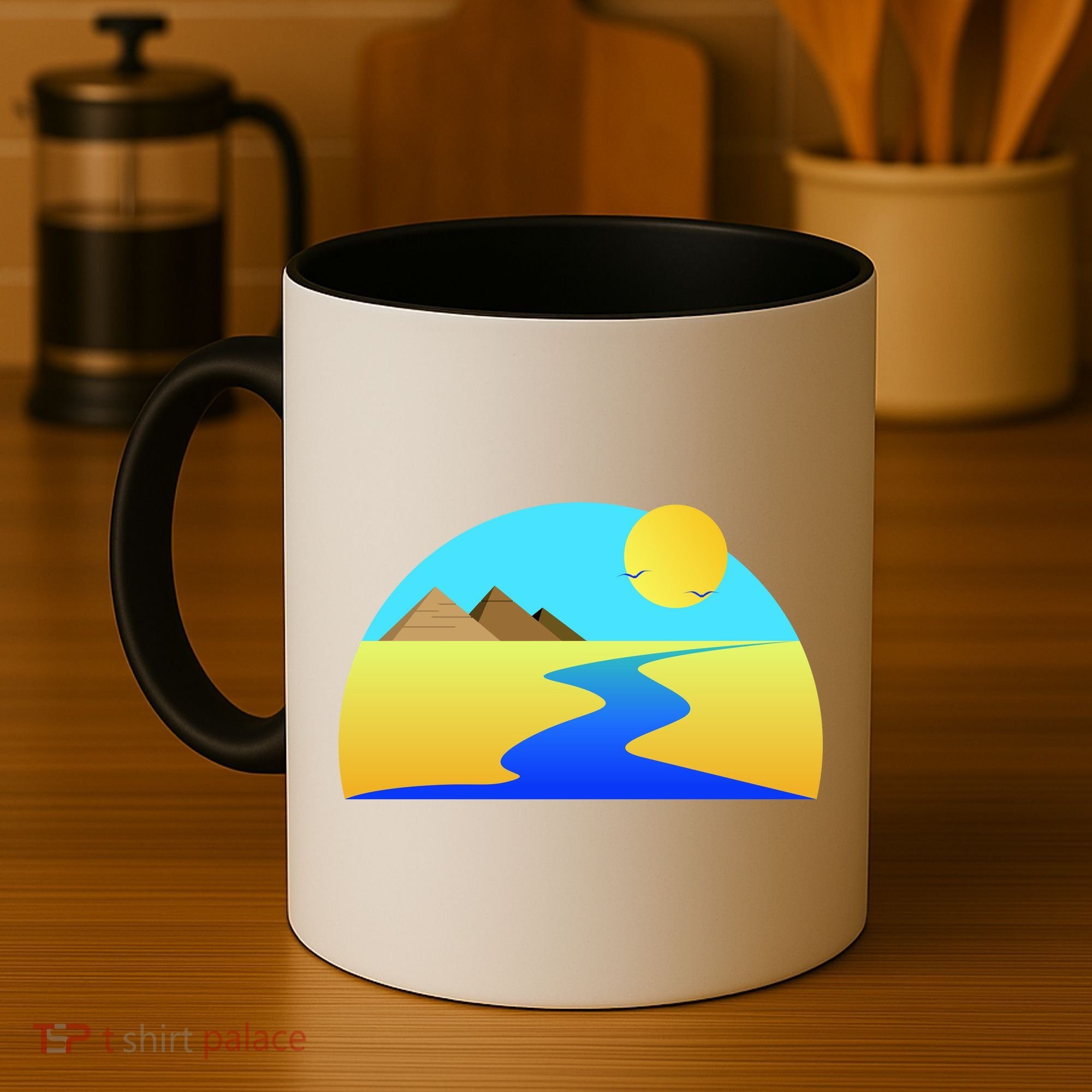 Egypt Nile River Sunset Coffee Mug