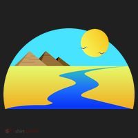 Egypt Nile River Sunset Beanie thumb 2