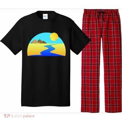 Egypt Nile River Sunset Pajama Set