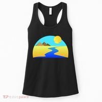 Egypt Nile River Sunset Women's Tank Top thumb 0