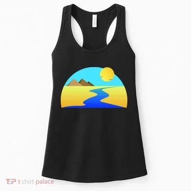 Egypt Nile River Sunset Women's Tank Top