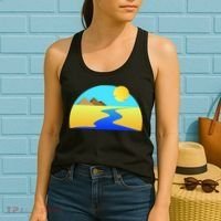 Egypt Nile River Sunset Women's Tank Top thumb 2