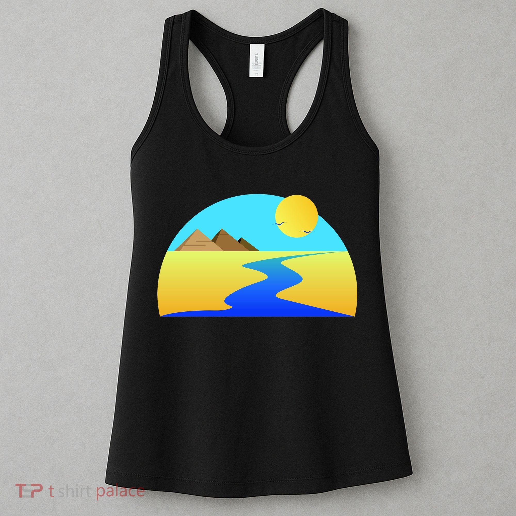 Egypt Nile River Sunset Women's Tank Top