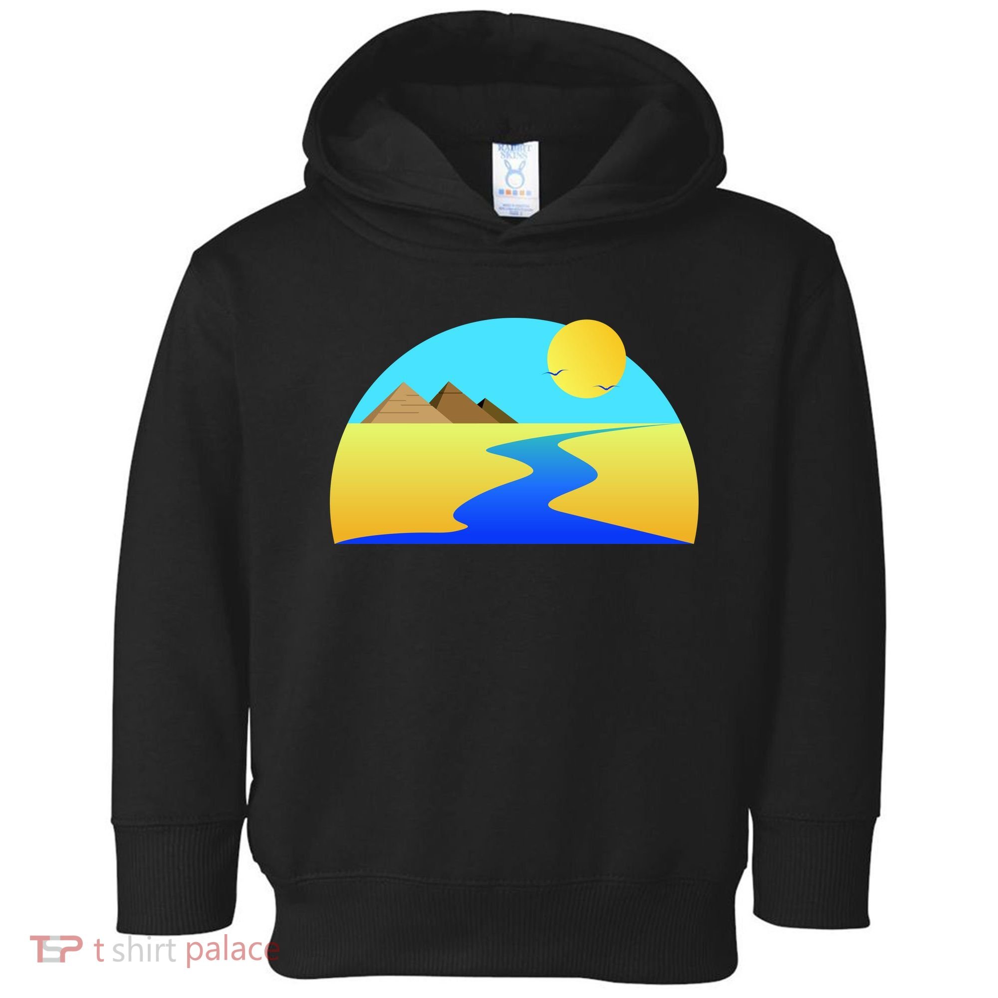 Egypt Nile River Sunset Toddler Hoodie