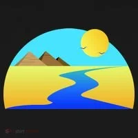 Egypt Nile River Sunset Toddler T-Shirt thumb 4
