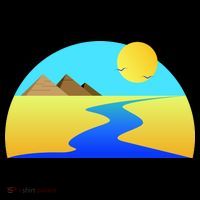 Egypt Nile River Sunset Visor thumb 3