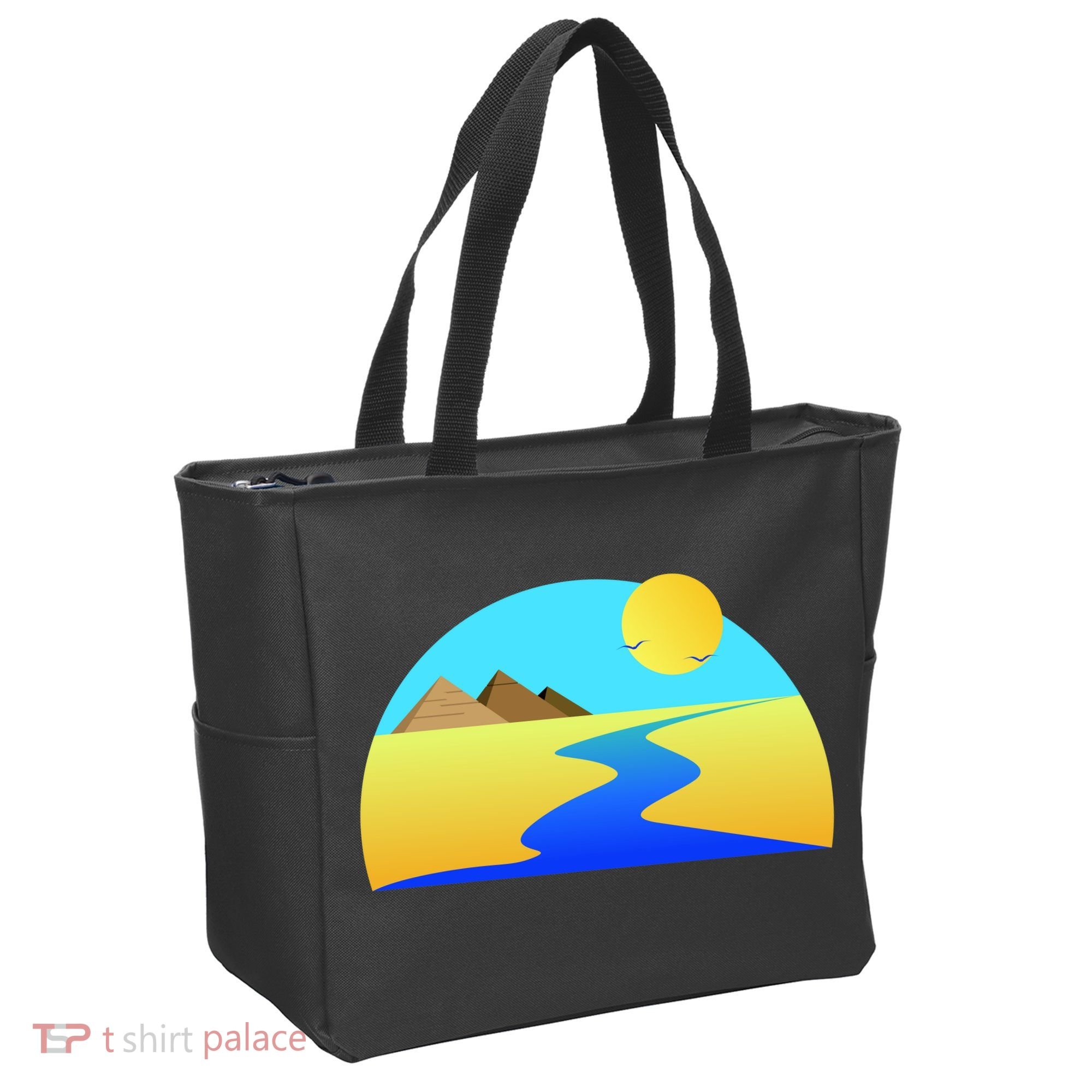 Egypt Nile River Sunset Tote Bag
