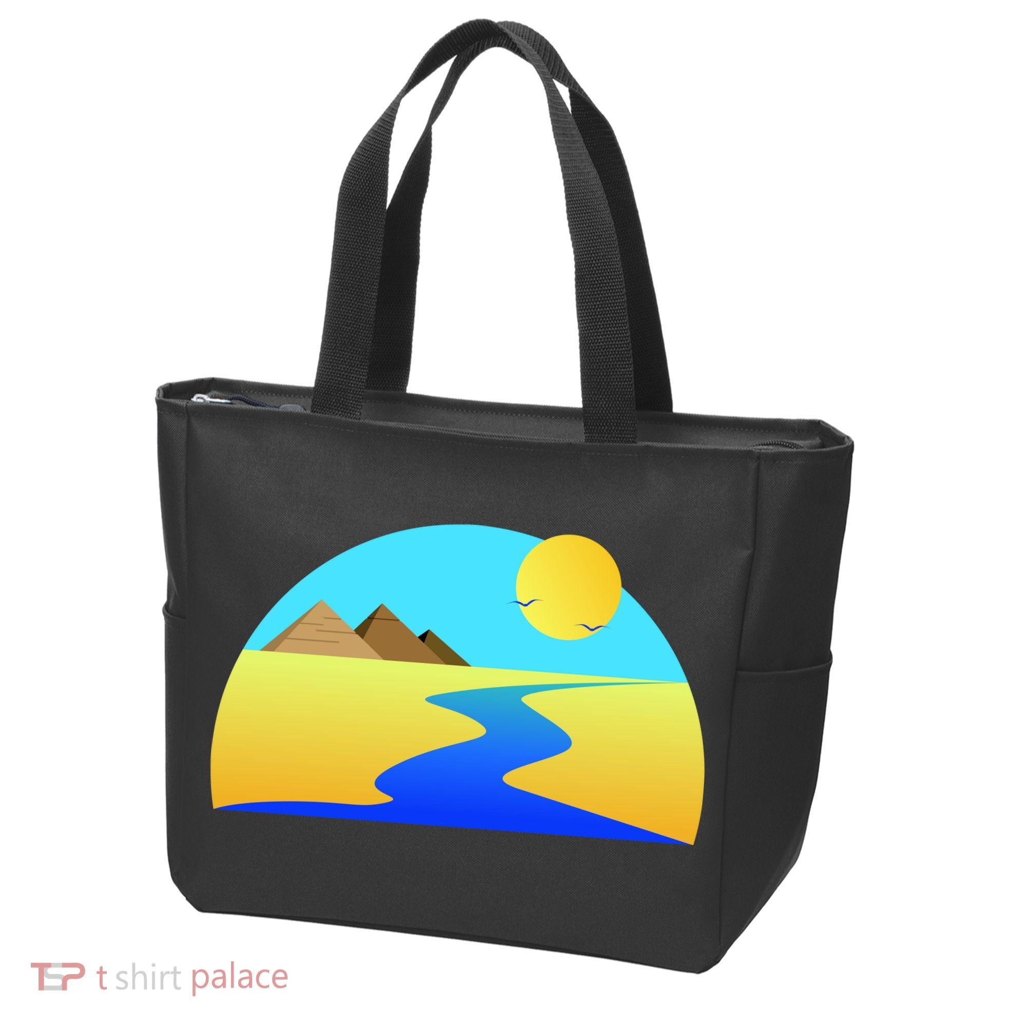 Egypt Nile River Sunset Tote Bag