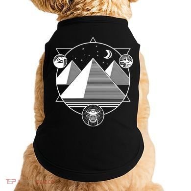 Egyptian Pyramids Emblem Doggie Tank