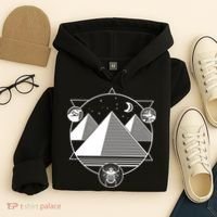 Egyptian Pyramids Emblem Hoodie thumb 4
