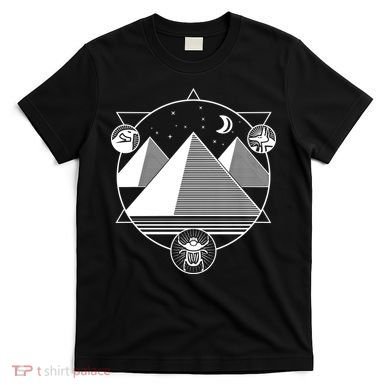 Egyptian Pyramids Emblem T-Shirt