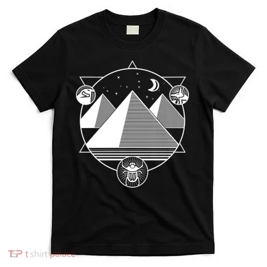 Egyptian Pyramids Emblem T-Shirt
