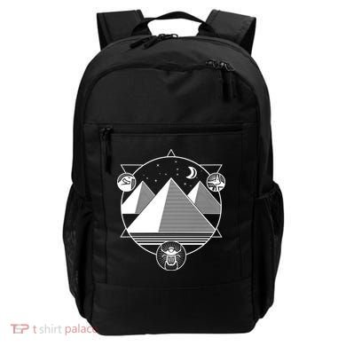Egyptian Pyramids Emblem Backpack