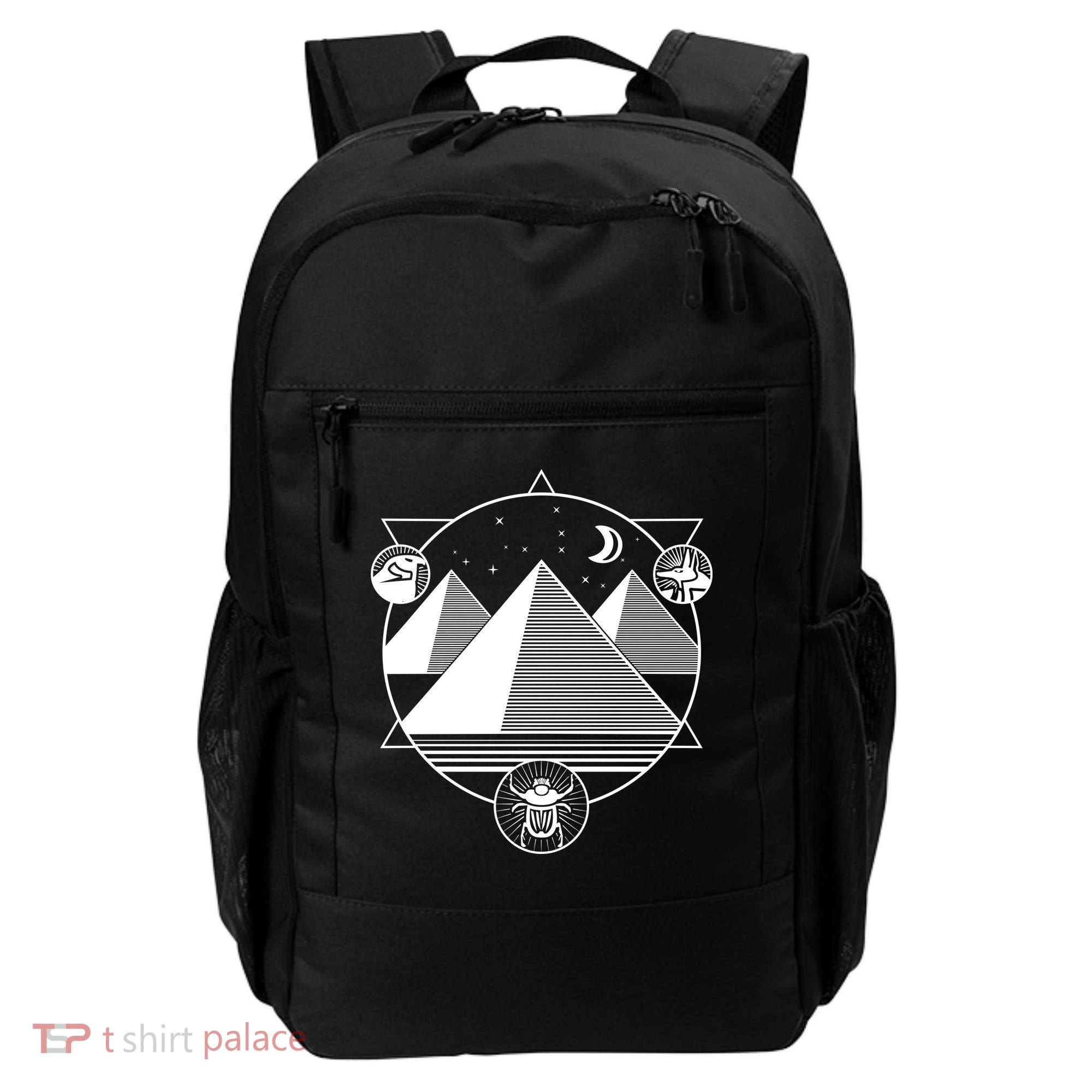 Egyptian Pyramids Emblem Backpack