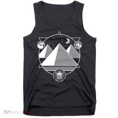 Egyptian Pyramids Emblem Tank Top