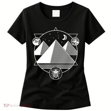 Egyptian Pyramids Emblem Women's T-Shirt
