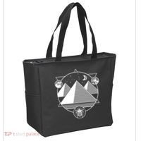 Egyptian Pyramids Emblem Tote Bag thumb 2