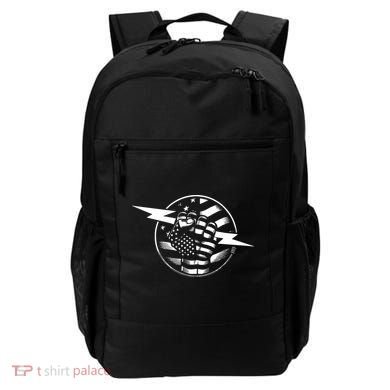 Electrician Hero American Flag Electrical Worker For Backpack