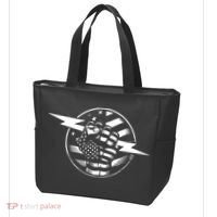 Electrician Hero American Flag Electrical Worker For Tote Bag thumb 3