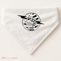 Electrician Hero American Flag Electrical Worker For USA-Made Doggie Bandana thumb 0