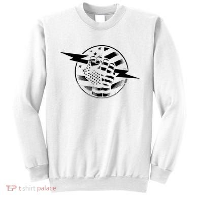 Electrician Hero American Flag Electrical Worker For Sweatshirt