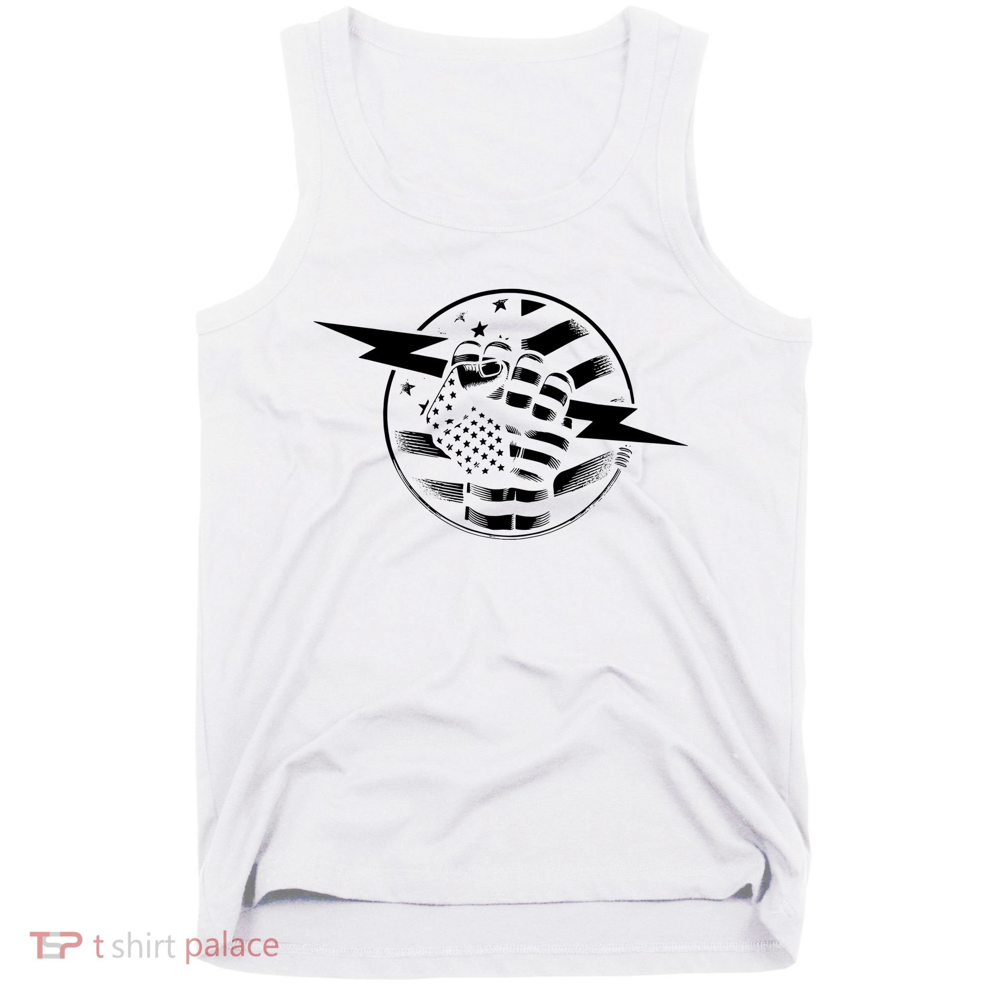 Electrician Hero American Flag Electrical Worker For Tank Top