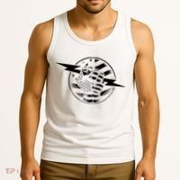 Electrician Hero American Flag Electrical Worker For Tank Top thumb 3