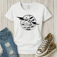 Electrician Hero American Flag Electrical Worker For Women's T-Shirt thumb 3