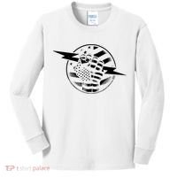 Electrician Hero American Flag Electrical Worker For Kids Long Sleeve Shirt thumb 0
