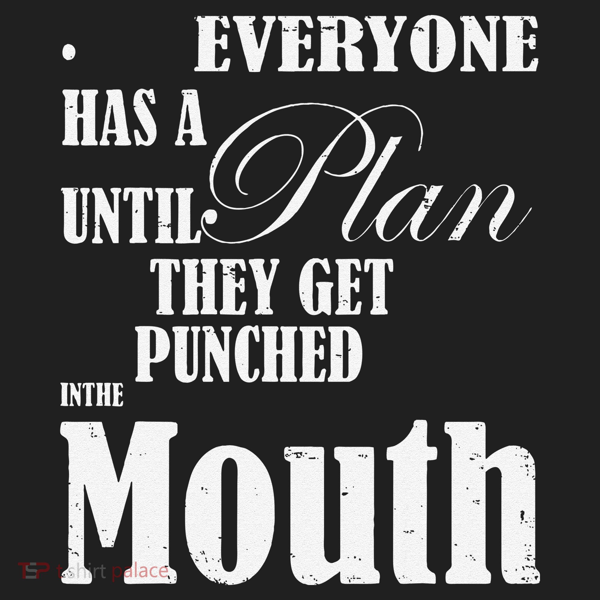 Everyone Has A Plan Until They Get Punched In The Mouth Tumbler