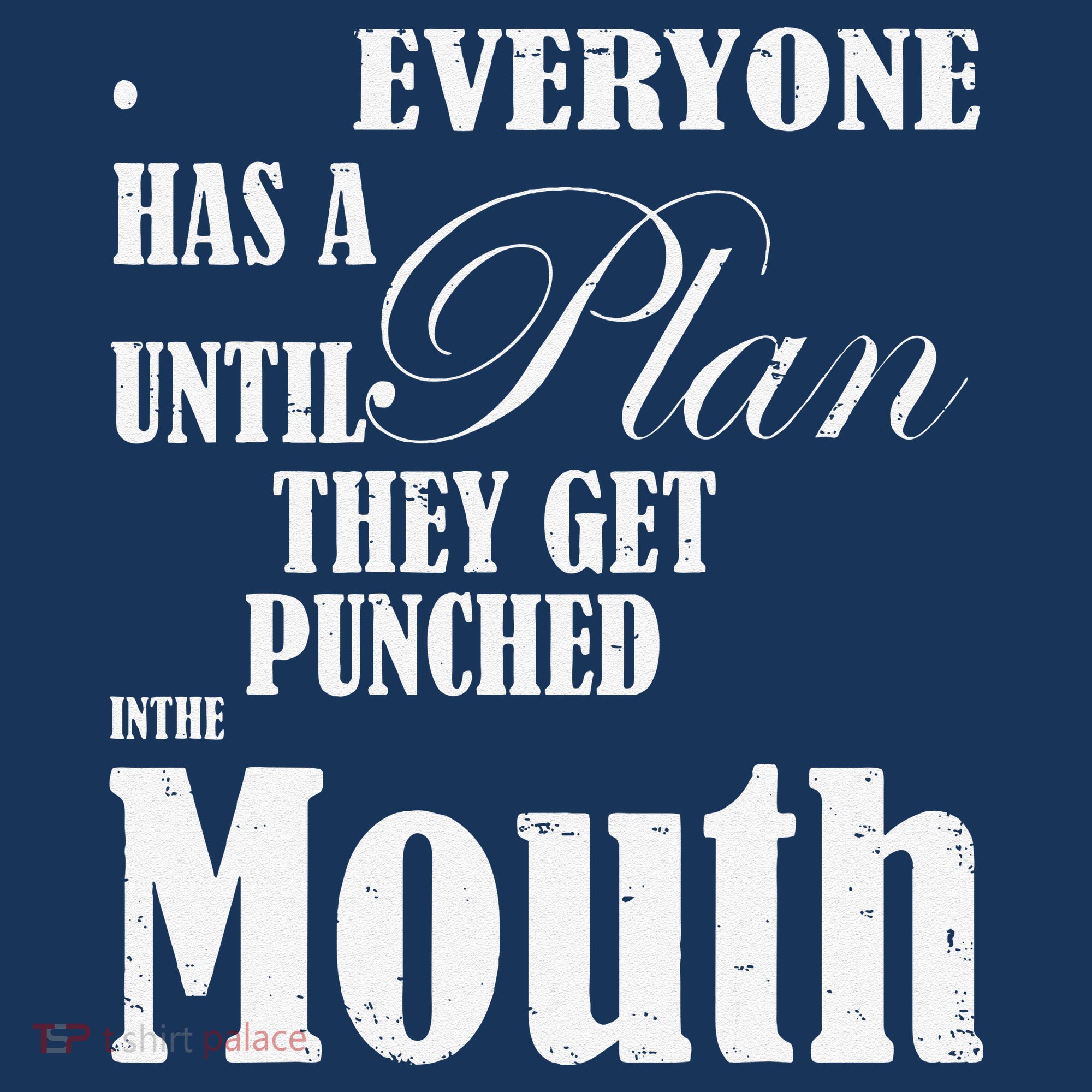 Everyone Has A Plan Until They Get Punched In The Mouth Kids Sweatshirt