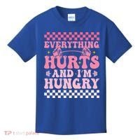 Everything Hurts And Im Hungry Workout Gym Kids T-Shirt thumb 0