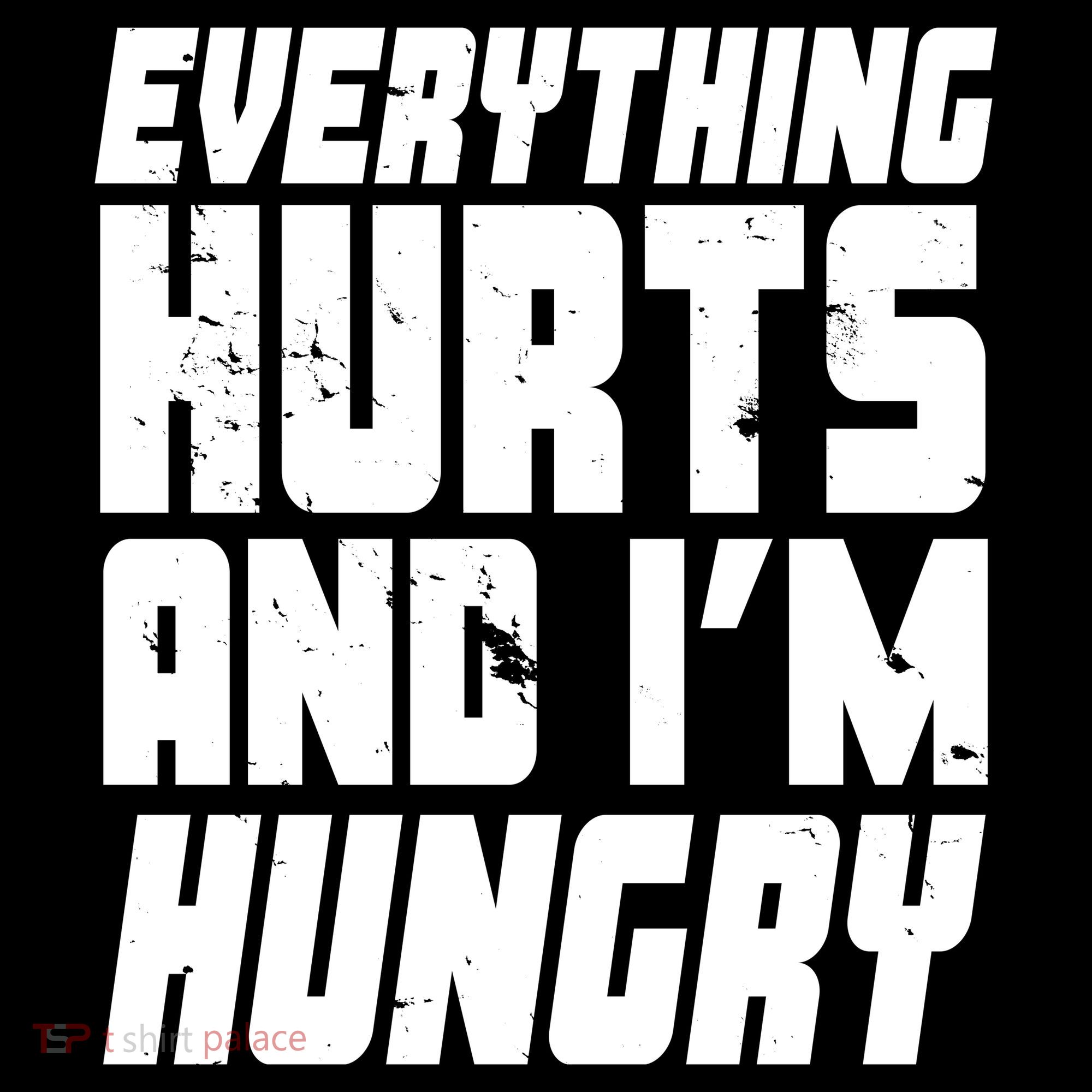 Everything Hurts And Im Hungry Funny Visor