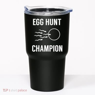 Egg Hunt Champion Gift Funny Dad Easter Pregnancy Announcement Gift Tumbler