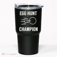 Egg Hunt Champion Gift Funny Dad Easter Pregnancy Announcement Gift Tumbler thumb 0