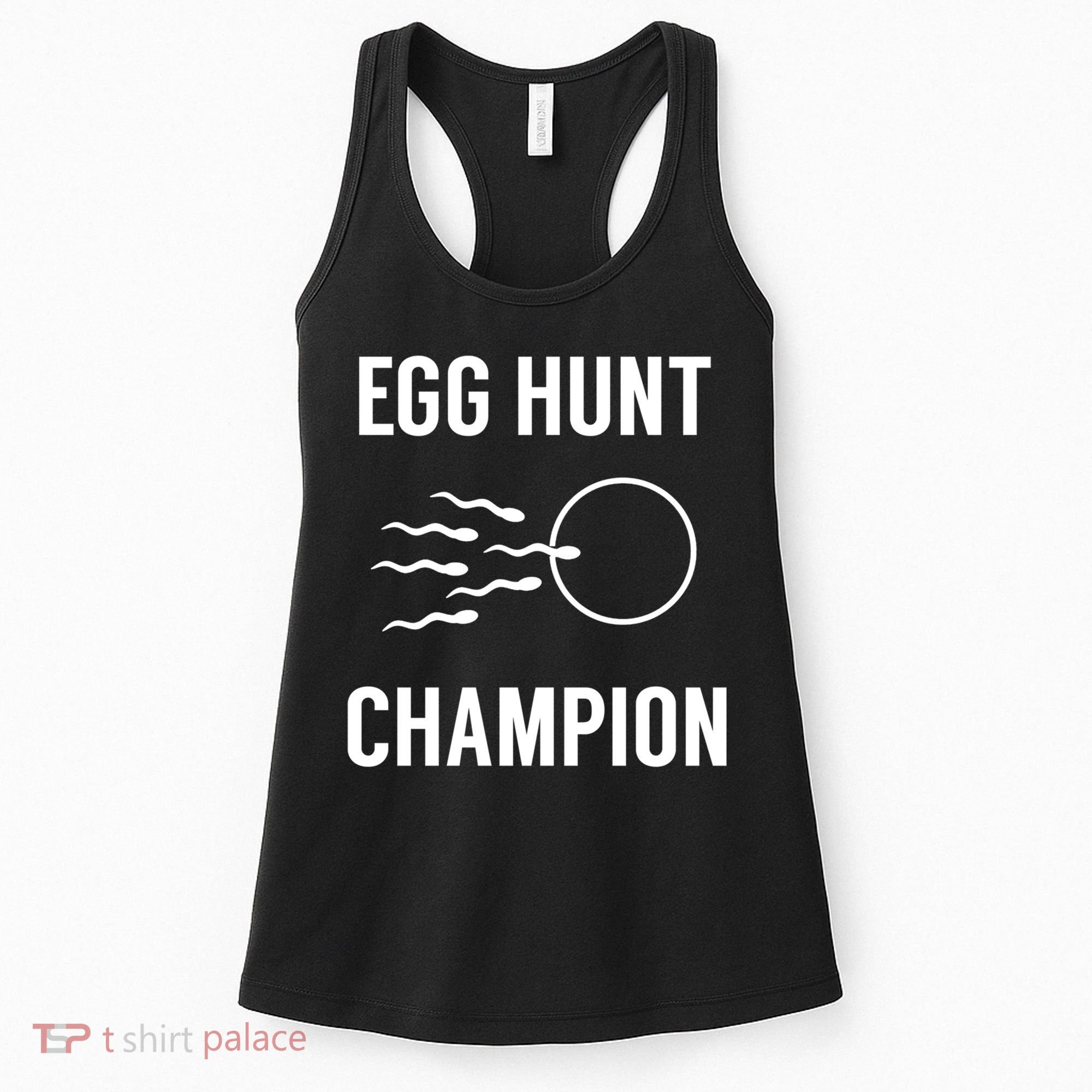 Egg Hunt Champion Gift Funny Dad Easter Pregnancy Announcement Gift Women's Tank Top