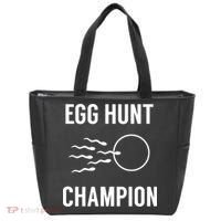 Egg Hunt Champion Gift Funny Dad Easter Pregnancy Announcement Gift Tote Bag thumb 0