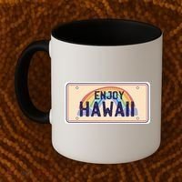 Enjoy Hawaii Car Plate Coffee Mug thumb 2
